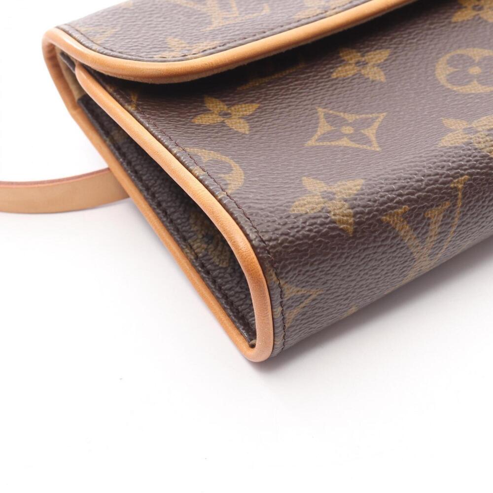 LOUIS VUITTON Brown Monogram Leather Pochette Fanny Pack - Picture 7 of 11